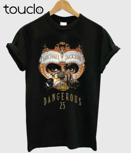 

Michael Jackson 'Dangerous' T Shirt Vintage Gift For Men Women Funny Tee
