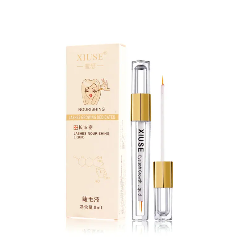 Powerful Eyelash Growth Treatments Liquid Eye Lash Serum Makeup Enhancer Longer Thicker Grow In 28 Days 8ml | Красота и здоровье