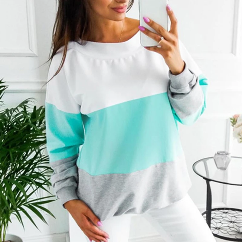 Женский свитшот на шнуровке с открытой спиной и длинным рукавом|Женские