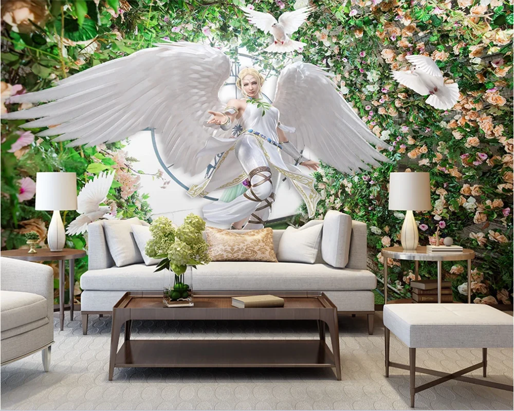 Индивидуальные 3D обои европейская фантазия красивый ангел красота я это