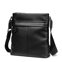 bison denim brand men shoulder bag genuine leather 10 5 ipad black cowhide crossbody bag for men casual messenger bags n2357 1