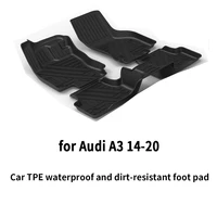 for audi a3 2014 2022 floor mat fits ultimate all weather waterproof 3d floor liner full set front rear interior mats