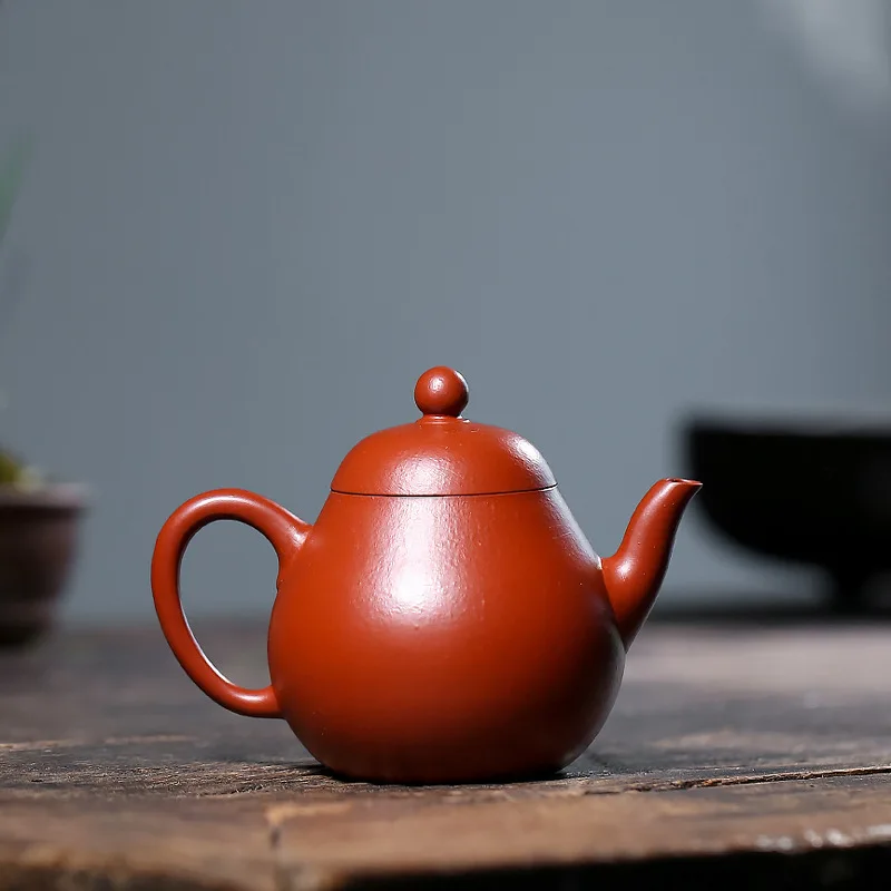 

Mud Zhu Purple Clay Teapot Yixing Handmade Tea Kettle Send Gift Box