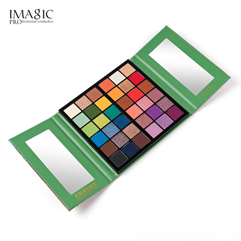 

IMAGIC New 36 Colors Eyeshadow Matte Make Up Palette Shimmer Pearlescent Rainbow Holy Grail Palette Eyeshadow Powder