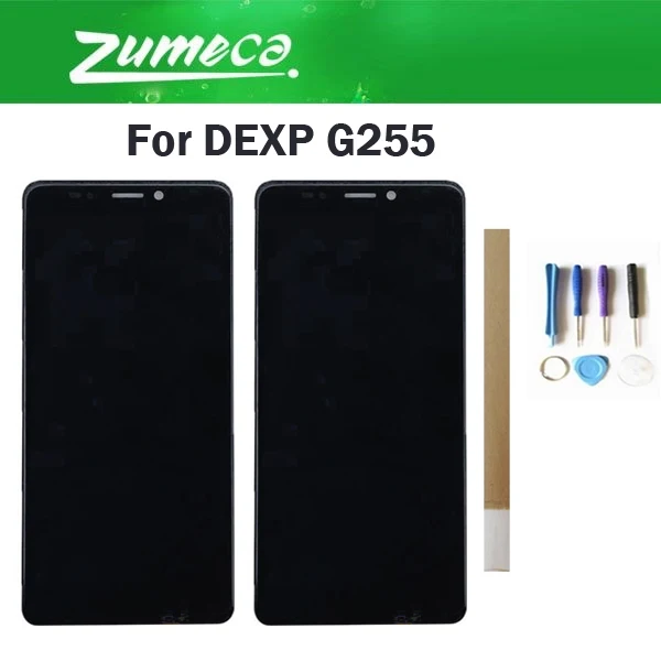 Оригинальный ЖК дисплей для DEXP G255 дигитайзер сенсорного экрана Черного и