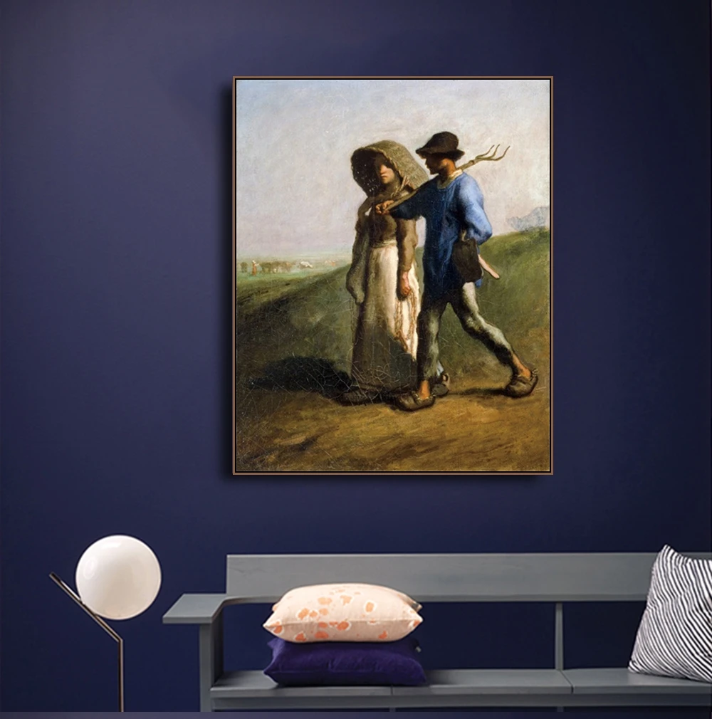 Картина на холсте с изображением Жана Франсуа проса | Дом и сад