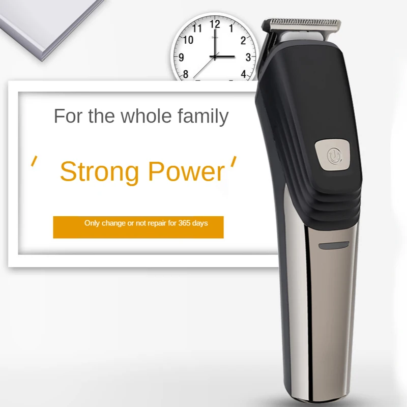 

Профессиональный 6 в 1 электромашинка для стрижки волос, Для Мужчин's бритвы Перезаряжаемые Парикмахерская Машинка для стрижки машина мокрый сухой уборки волос Бритва для лица Бритва для тела