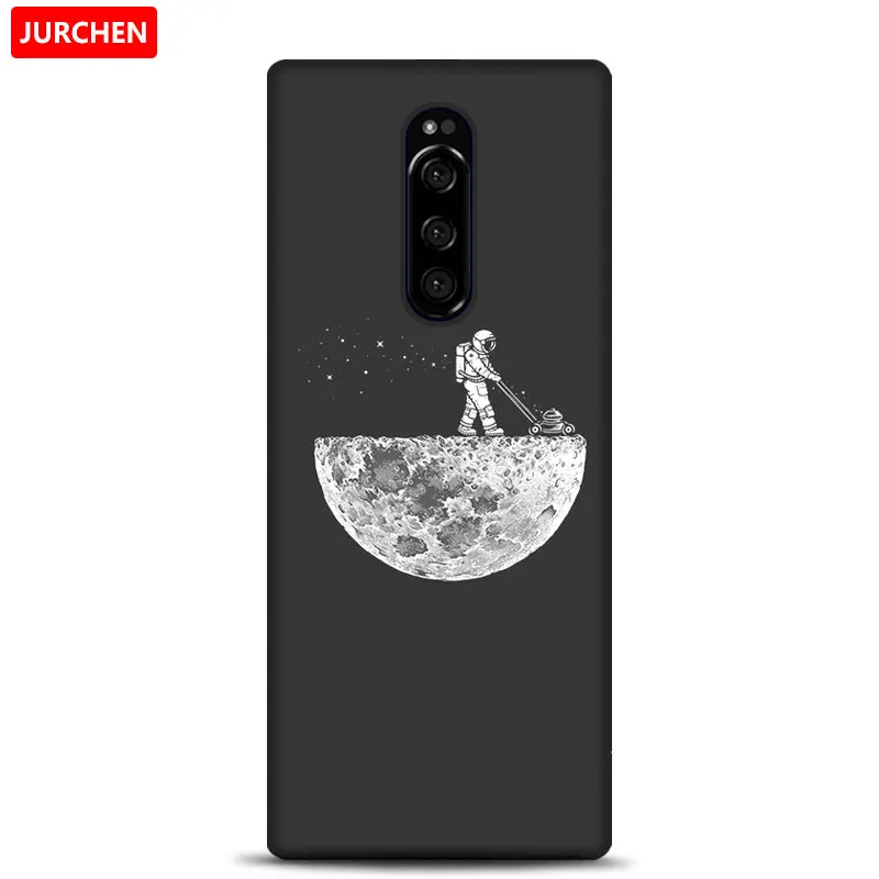5 Чехол jurchen для sony Xperia 1, чехол для Xperia One, милый мультяшный Мягкий силиконовый чехол из ТПУ для sony Xperia1 sony 1, чехол - Цвет: 5