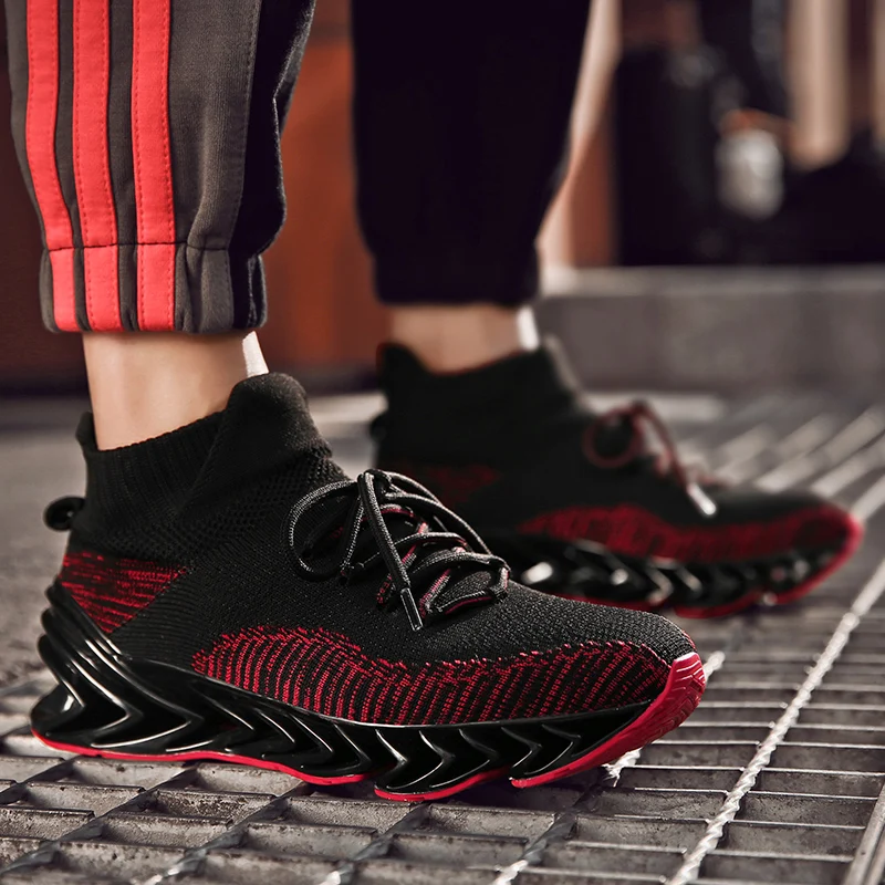 2019 Hot Hollow Sole Non-slip Bottom Net Surface Comfortable adult Jogging Shoes Breathable Cushioning Outdoor Running Sneakers | Обувь