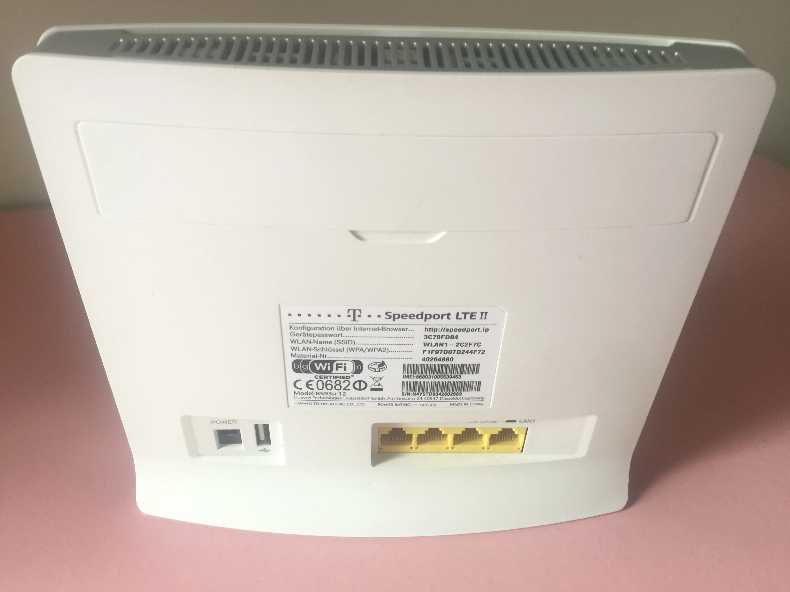 Huawei B593u-12 b593 100 Мбит/с 4G FDD LTE CPE маршрутизатор 3G с функцией мобильного беспроводной