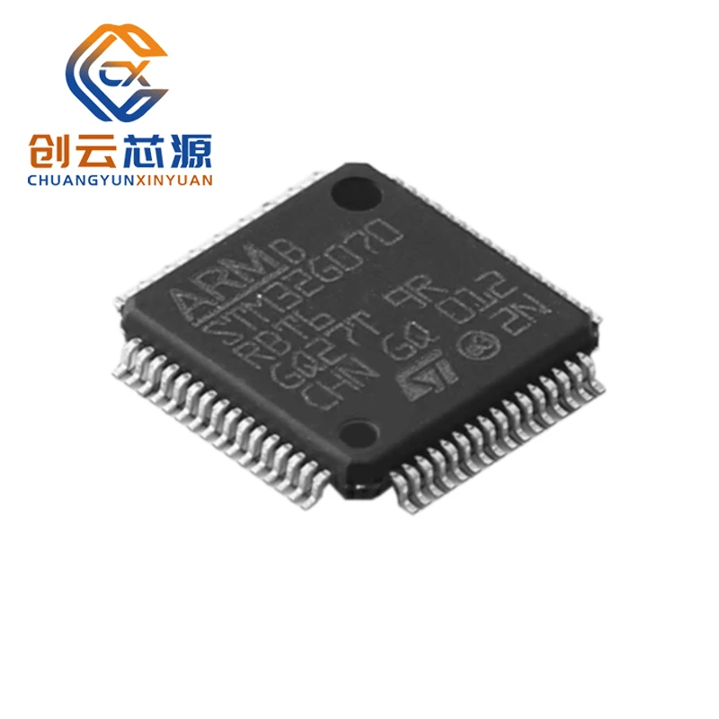 

1Pcs New 100% Original STM32G070RBT6 LQFP-64 Arduino Nano Integrated Circuits Operational Amplifier Single Chip Microcomputer