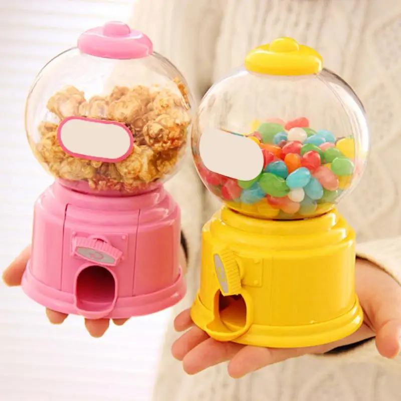 

Children Cute Sweets Mini Candy Machine Bubble Dispenser Coin Bank Money Saving Box Baby Christmas Birthday Best Gift for Kids