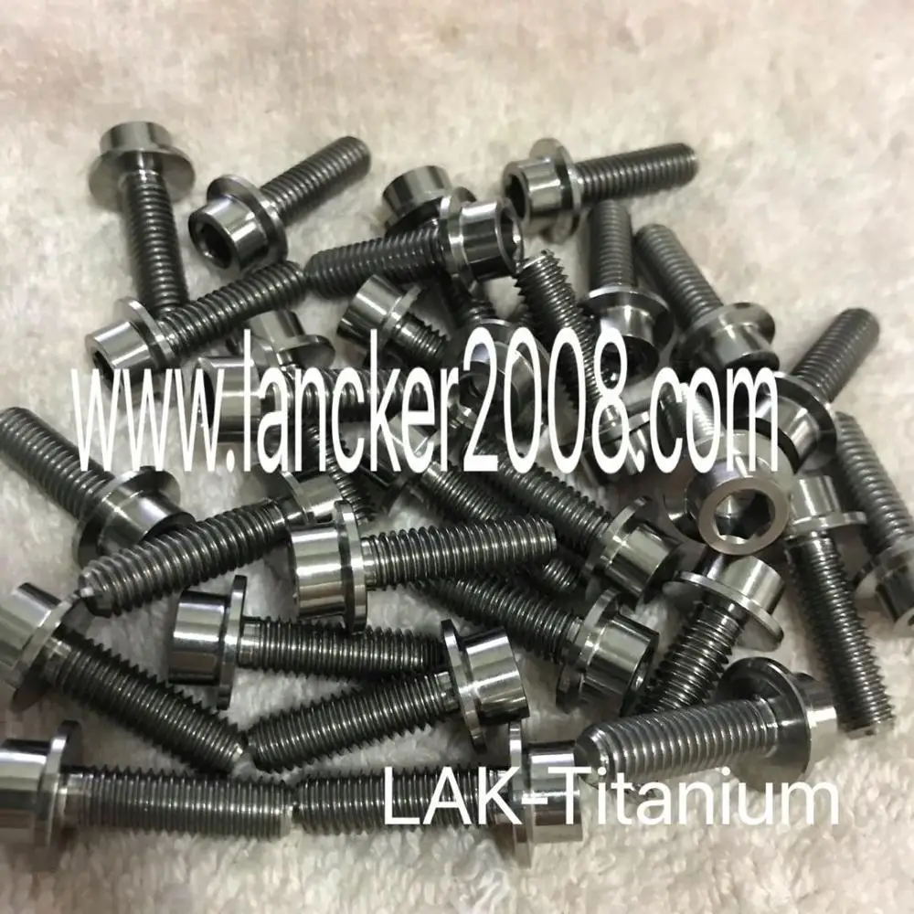 LAK-Титановая Шестигранная розетка с круглой головкой фланцевыми болтами/винтом