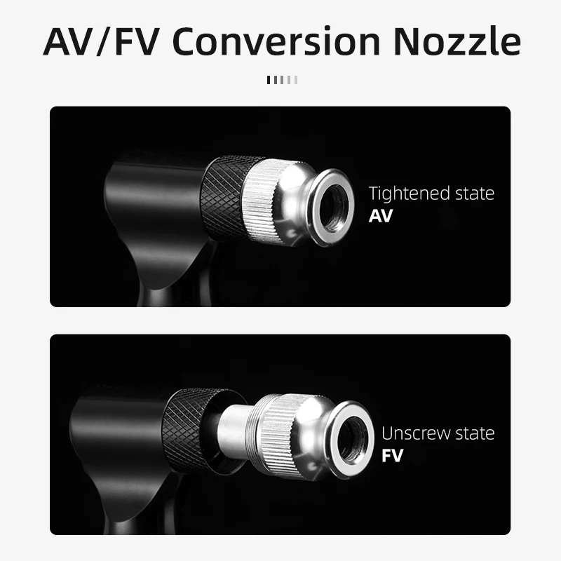 Велосипедный насос ROCKBROS Mini износостойкий портативный велосипедный 130 фунтов на