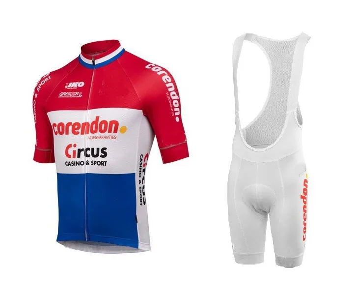 

2019 CORENDON CIRCUS TEAM NL CHAMPION SHORT SLEEVE CYCLING JERSEY SUMMER CYCLING WEAR ROPA CICLISMO+BIB SHORTS WITH POWER BAND
