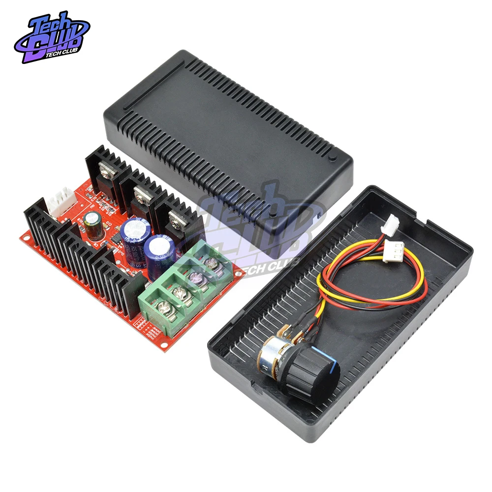 Регулируемый регулятор скорости вентилятора автомобиля 2000 Вт 40 А|Контроллер