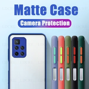 for xiaomi redmi 10 case simple frame matte armor case for redmi 9c case clear cover for xiaomi redmi 9a redmi 9c poco x3 free global shipping