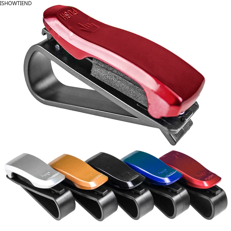 

Портативный автомобильный держатель для очков, чехол, интерьер, органайзер, аксессуар, автомобильный держатель для солнцезащитных очков, з...