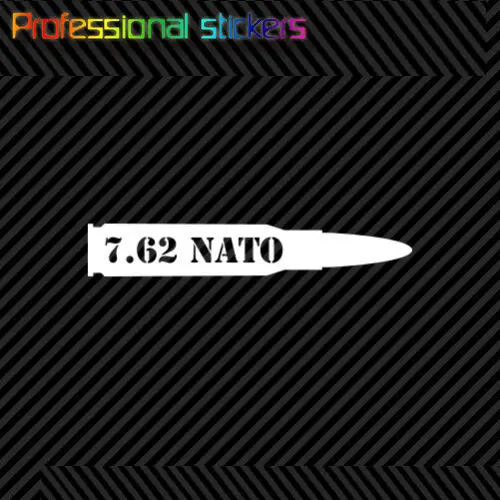 

Creative NATO Bullet Sticker Die Cut Decal 308 Caliber Stickers for Car, RV, Laptops, Motorcycles