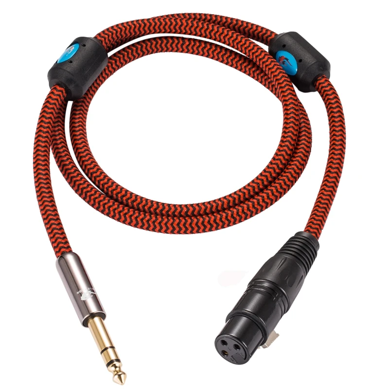 Аудиокабель стерео 6 35 мм 1/4 &quotПапа папа XLR 3 Pin мама для микрофона Amp микшер к TRS