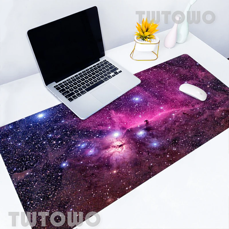 

Популярный Настольный коврик для мыши Space Sci, мягкий Противоскользящий коврик для мыши, для офиса и ноутбука