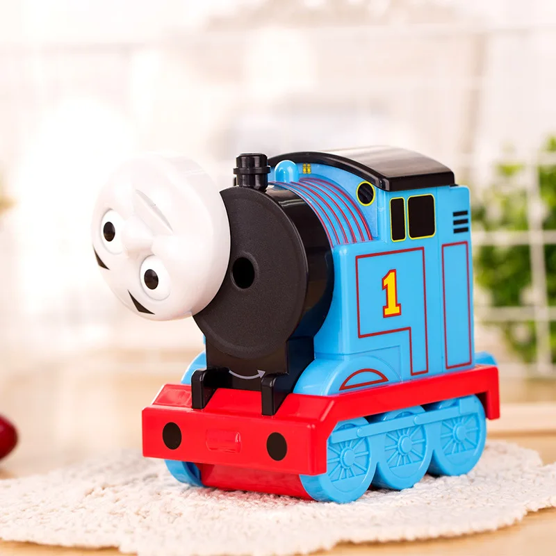 Паровозик Томас точилка для карандашей ученик детская мультяшная Удобная |