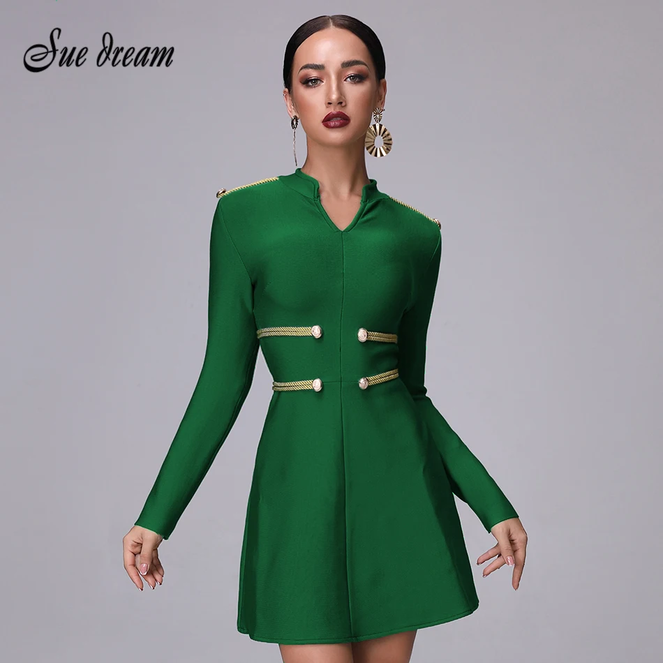 2021 летнее и зимнее Новое Бандажное платье сексуальное женское мини с длинными