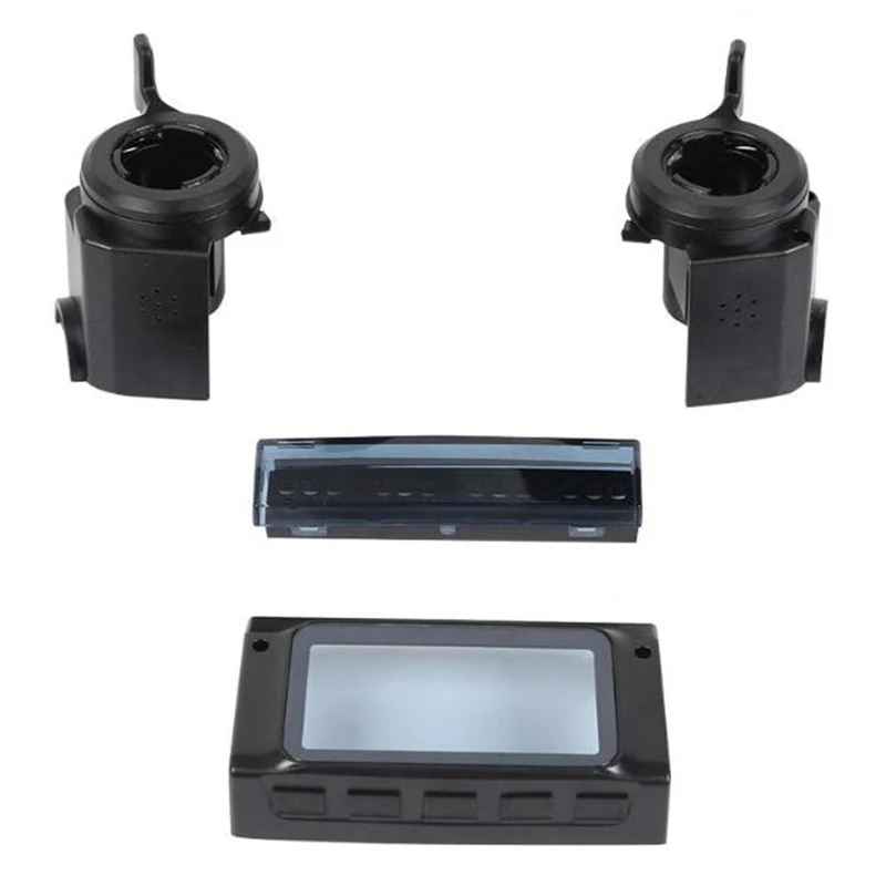 Пластиковая крышка экрана электроскутера + левая и правая ручка комплект корпуса