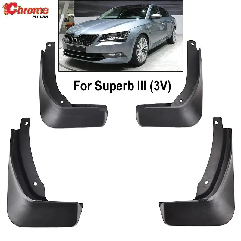 

4 шт., брызговики для Skoda Superb 3 в B8