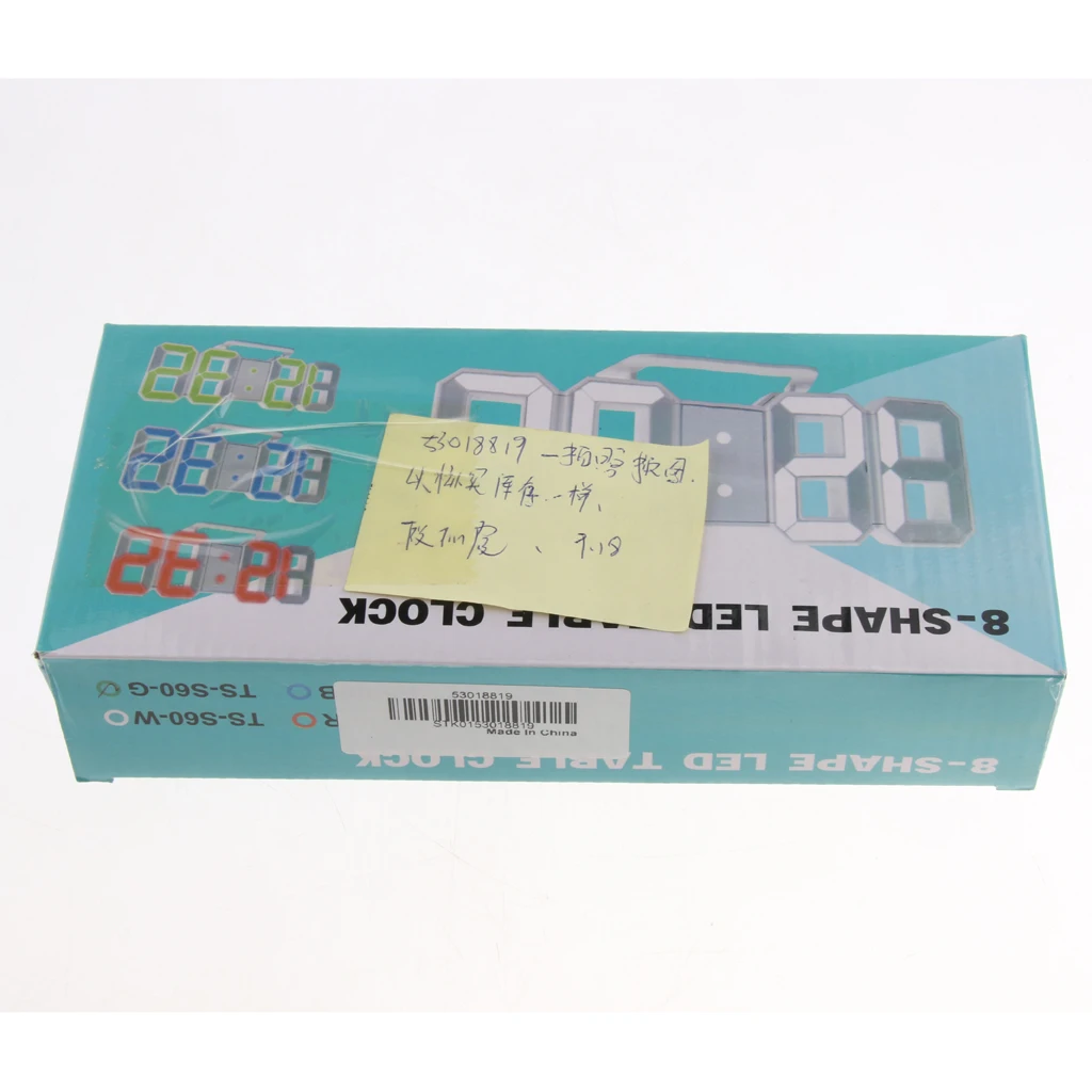 Цифровые светодиодные настольные настенные часы с дисплеем 24/12 часов USB