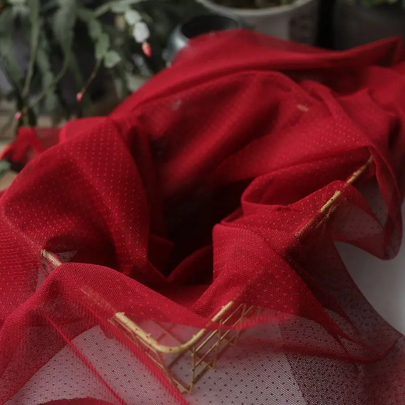 150 см в ширину 1 м/лот серая-синяя/Розовая/винно-красная/белая/черная сетчатая