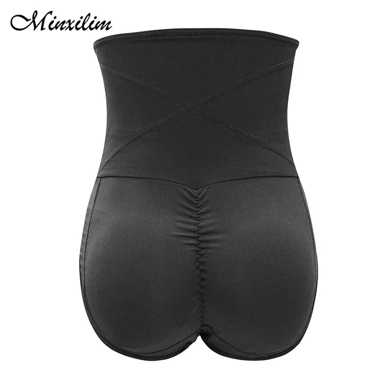 Minxilim Slimming Shapers Underwear Men's High-waisted Three-row Abdomen And Hips Latest Sexy Feature Design Triangle Shorts | Мужская