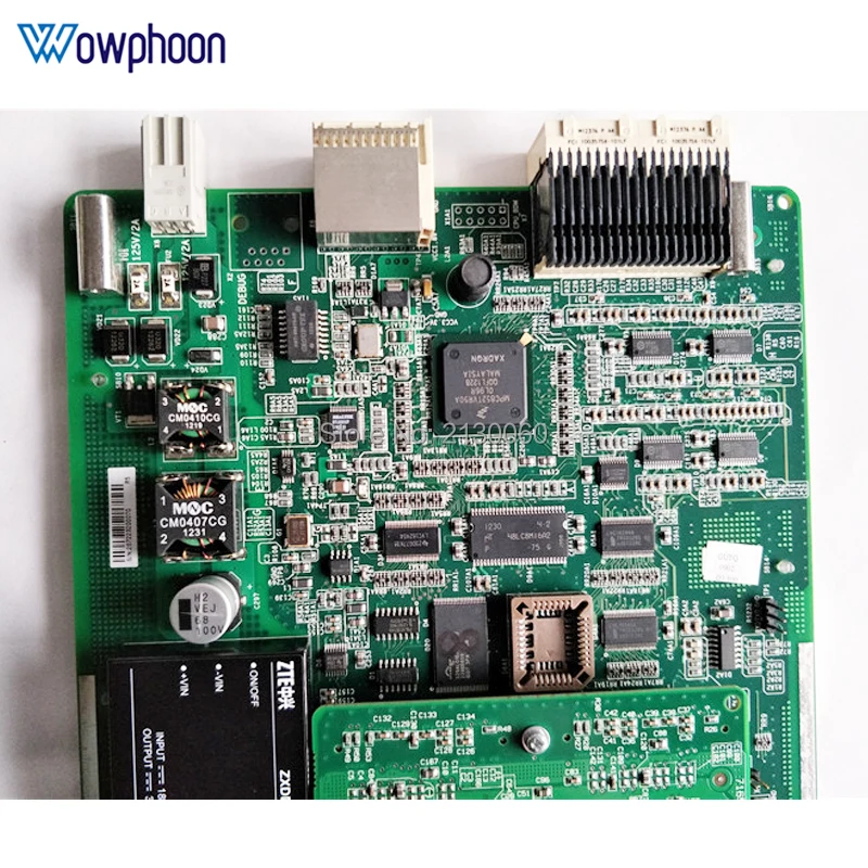 Оригинальная 4-портовая плата ZTE uplink для C300 OLT GUFQ GPON или EPON с модулем максимальной