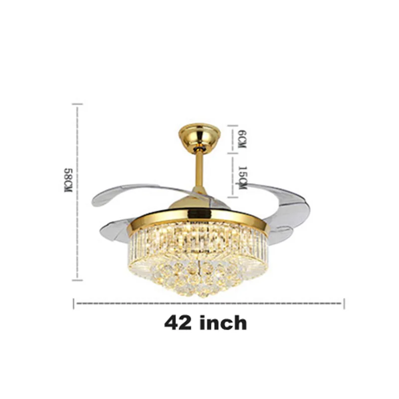 Европейский Хрустальный подвесной светильник золотого цвета роскошный