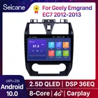 Seicane 2.5D QLED DSP Android 10,0 2 + 32 ГБ автомобильный радиоприемник с навигацией GPS для Geely Emgrand EC7 2012 2013 Поддержка TPMS Bluetooth WIFI