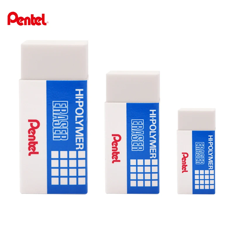 

3pcs Pentel Eraser ZEH-03N / 05/10 Sketch Fine Art Painting Drawing Eraser Without Mark Student Stationery Supplies