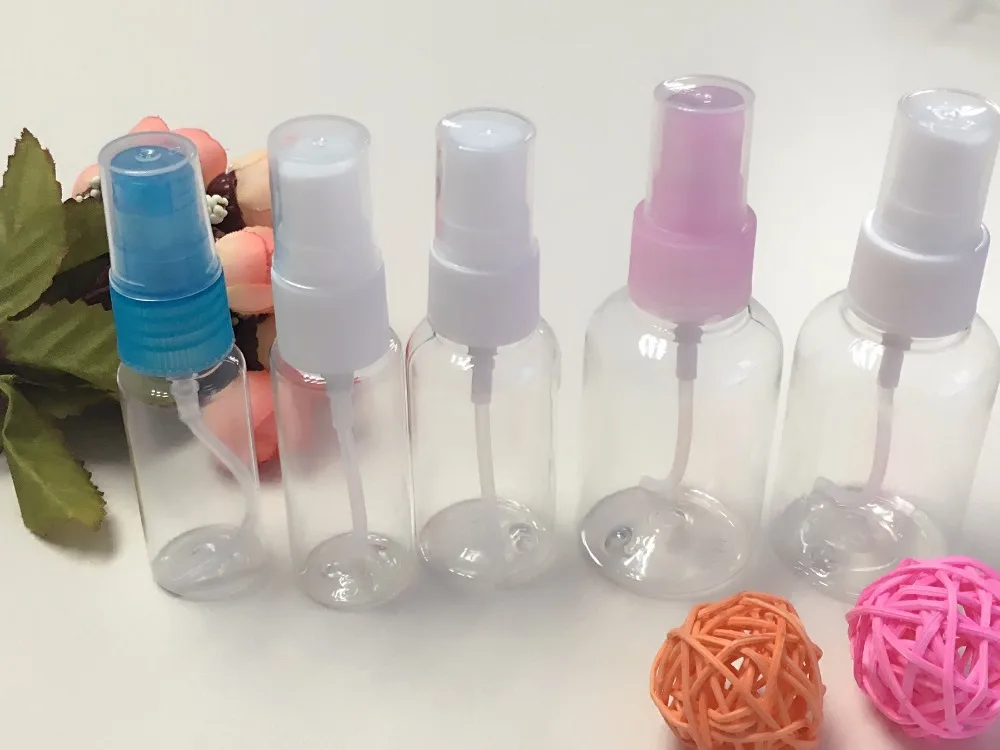 Новый прозрачный пластиковый спрей для макияжа и ухода за кожей 15 мл 20 25 30 40