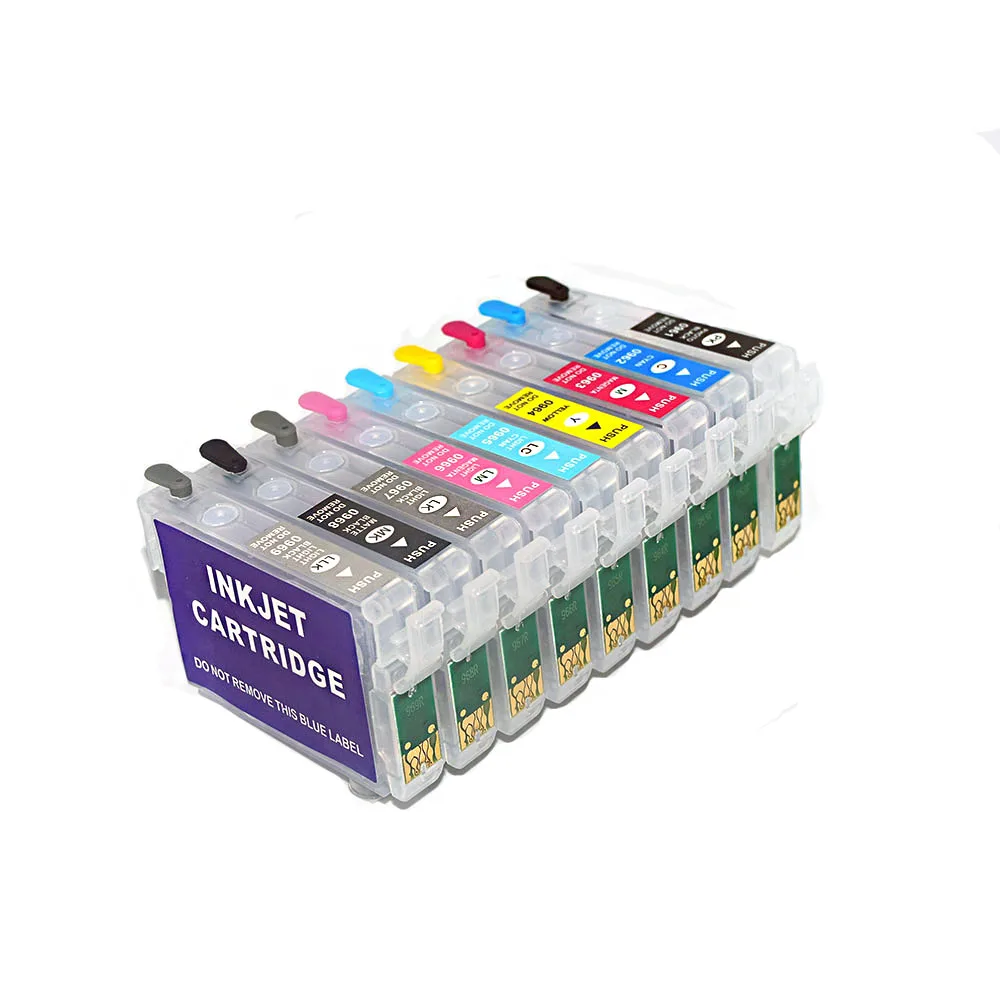 T0961 T0969 чернильный картридж для Epson Stylus photo R2880 с чипом автосброса|ink cartridge|ink cartridge for