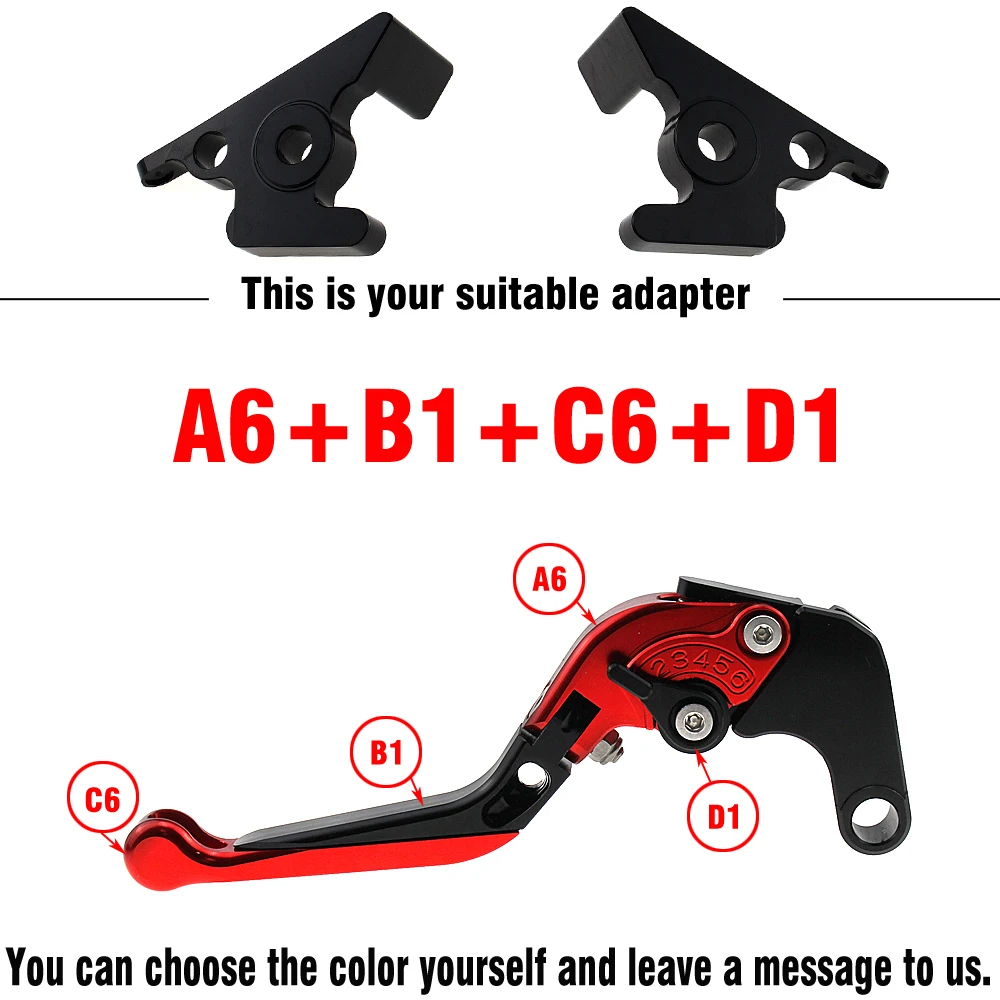 SHIVER750 CNC Adjustable Folding Motorcycle Brake Clutch Levers for Aprilia SHIVER 750/ GT 2016 2017 2018 | Автомобили и
