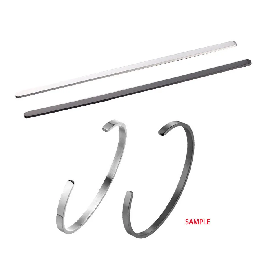 10 шт. прямоугольные штамповочные метки из нержавеющей стали | Украшения и