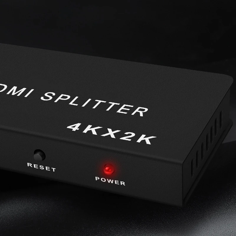 Разветвитель VEGGIEG 1 в 2 выхода HDMI 4K x 2K HDCP мини видео разветвитель для ТВ IP PS4