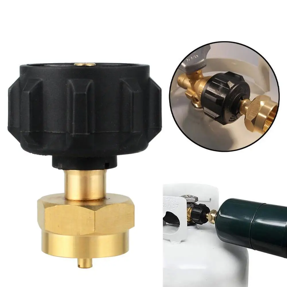 Camping outdoor gas tank charging joint stove conversion adapter Propane Bottle Refill Adapter Kit Small Cylinder Proper | Спорт и