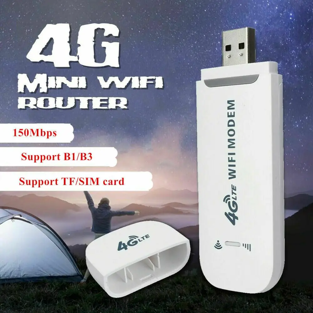 

Usb-роутер Siempreloca UF902 LTE, разблокированная Sim-карта 4G, Мобильная точка доступа, Wi-Fi-роутер для автомобиля, 4G-адаптер, беспроводной роутер