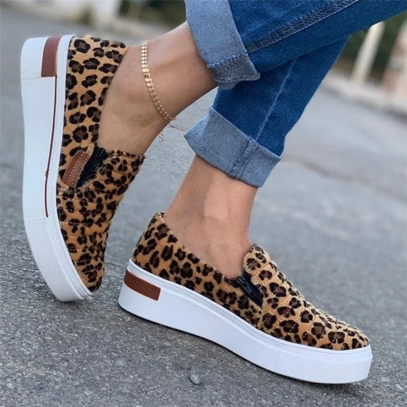 

Туфли женские однотонные на плоской подошве, ПУ кожа, без застежки, кроссовки, повседневная обувь, лоферы, осень