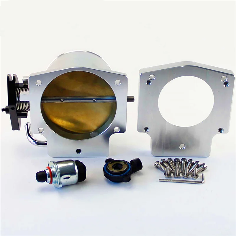 102Mm Throttle Body with TPS + Manifold Adapter Plate for LS1 LS2 LS3 LS6 LS7 LSX | Автомобили и мотоциклы