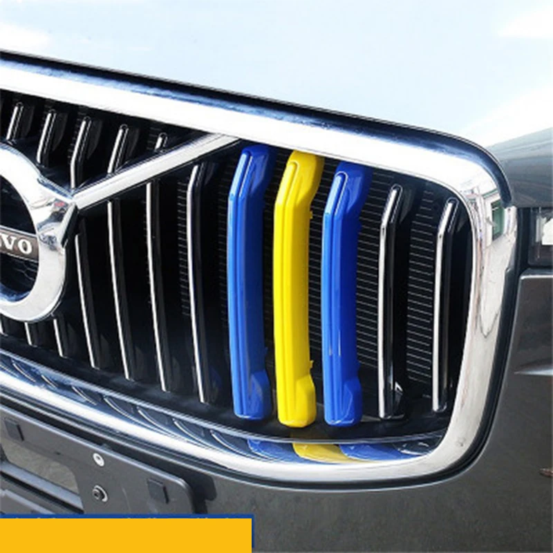 Чехлы на решетку VOLVO S60L S90L XC40 XC60 XC90 XC70 V90 CC S90 S60 S40 V60 аксессуары для автомобиля 3 шт. |