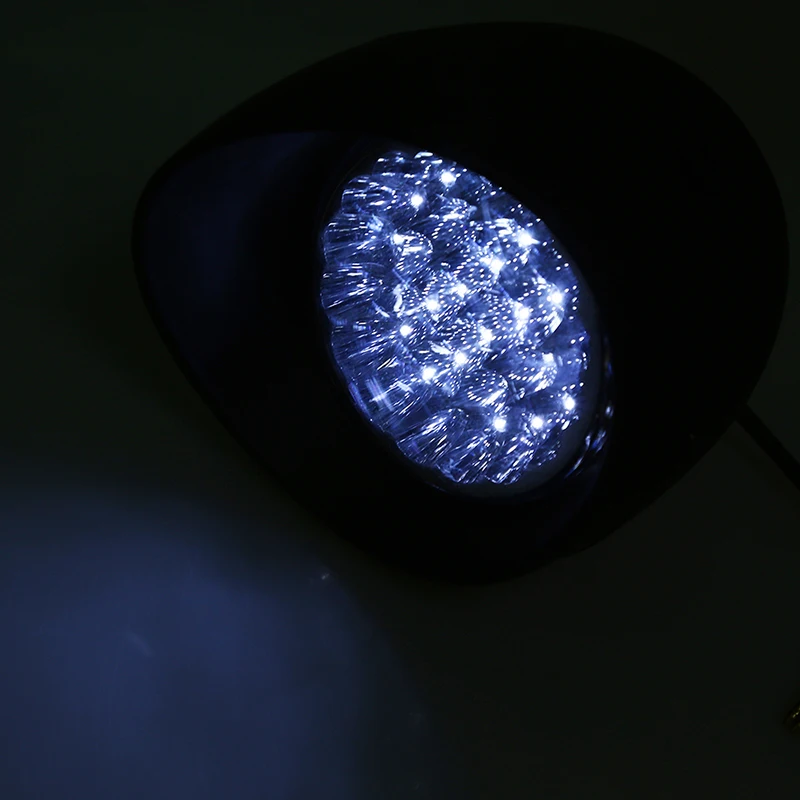 

POSSBAY Motorcycle LED Headlight High/Low Beam Motor Light Scooter Head Lamp for Harley Davidson Choppers Front Head Light