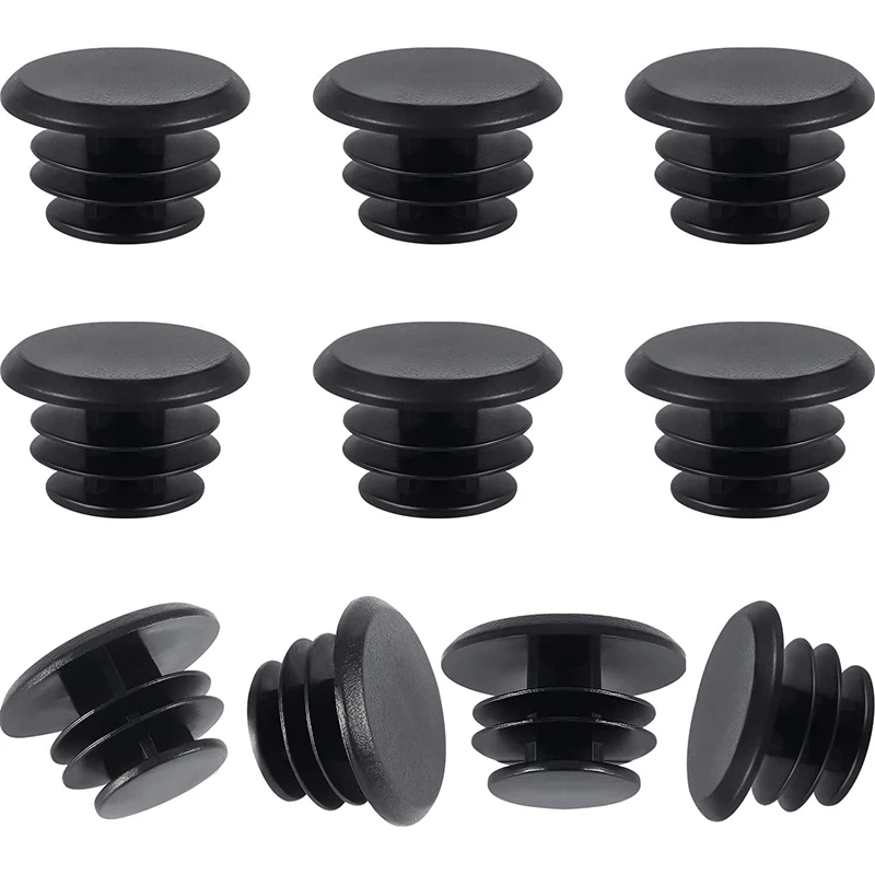 

100 Pcs Handlebar Bar End Plugs Plastic Bike Handlebar Bar End Caps for Road Mountain Bike Most Bicycle