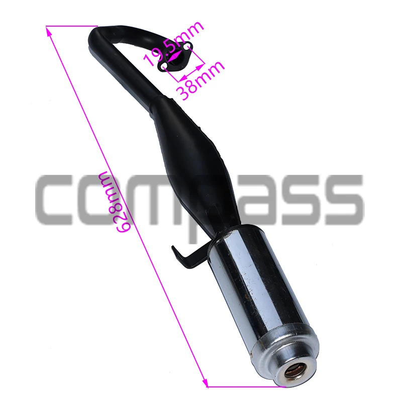 49CC мини спортивный автомобиль внедорожник Leah 2-х тактный двигатель выхлопной