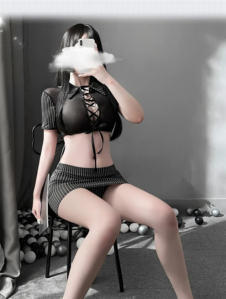 Новинка женское сексуальное нижнее белье для косплея комплект униформы